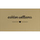Single Heart Double Sided Shimmer Contact Cards Image 5 of 6